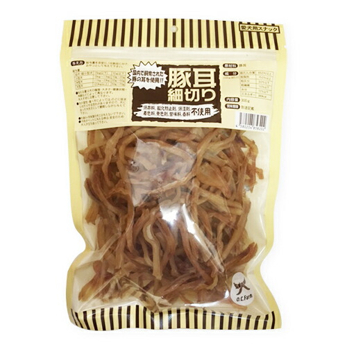 オーシーファーム 豚耳細切り 300g 愛犬用スナック 国産