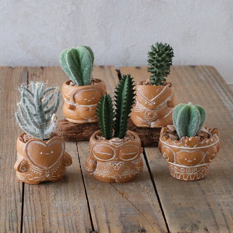 【送料込み】インテリア　置物　土器　花器 花器 壺 置物 オブジェ 小物入れ 卓上 陶器 おしゃれ シノワズリ