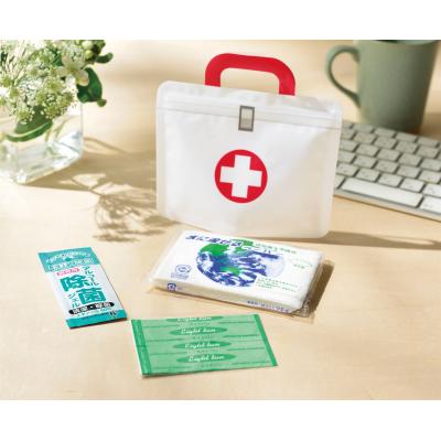 【 コンパクトメディカル３点セット】 救急セット 避難セット 持出品セット 防災備蓄品 防災セット まとめ買い 防災の日 防災イベント 販促効果 防災グッズ ノベルティ 記念品 災害対策 地震対策 もしもの備え 景品 粗品 ノベルティ