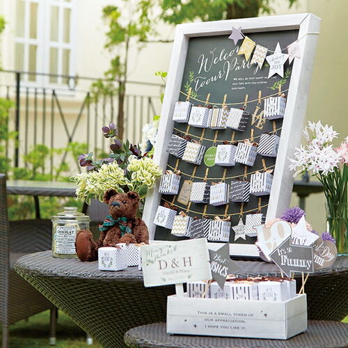【Joy Garden（ハートクッキー）】 セット販売 結婚式 二次会 プチギフト ウェディング ディスプレイ 名入れ カード付き 食品 ウェルカムボード 挙式 イベント 装飾 パーティ バレンタイン ホワイトデー 名入れ可能 フォトスポット