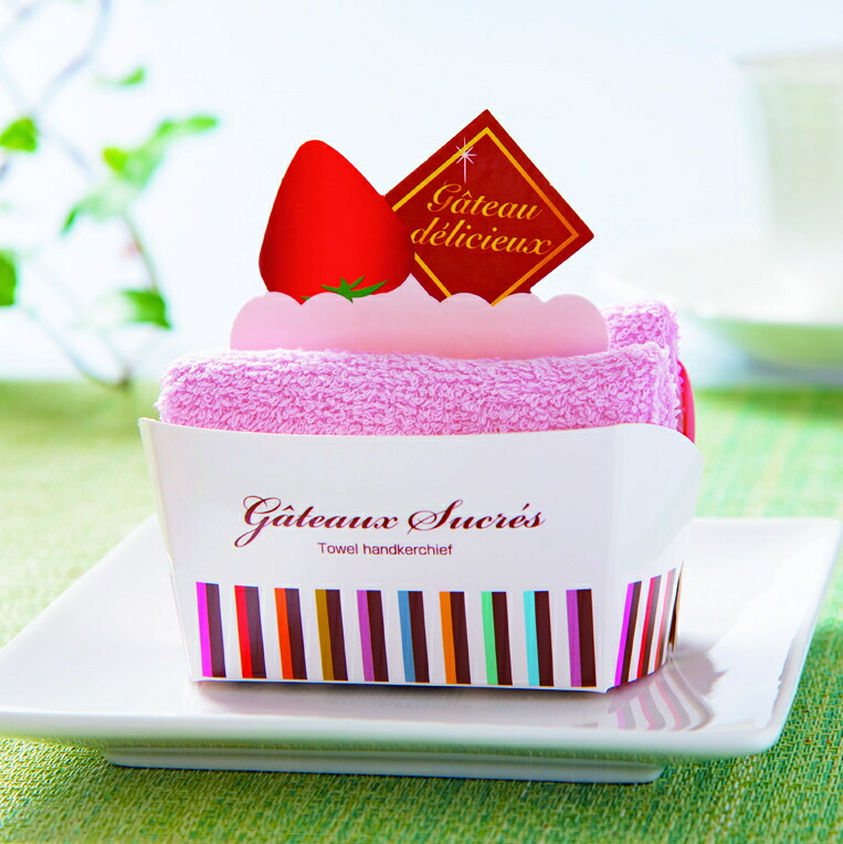 【スイーツショートケーキタオル/48個仕掛ける】華燭の典 二次会 プチギフト 西洋手ぬぐい 大人気 売れ筋 ノベルティ 差し上げ物 販促 粗品 割り増し金 祝する品 保育園 幼稚園 赤ちゃん会 でき事 催事 ばらまき 祝する品 引き越す 御祭り 送別品 御菓子 スイーツタオル