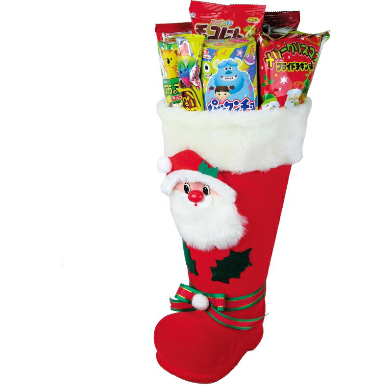 クリスマスブーツ サンタブーツ 銀ブーツ クリスマス クリスマスプレゼント クリスマスパーティー お菓子入ブーツ まとめ買い 販促品 粗品 記念品 抽選会 イベント 景品 ノベルティ プレゼント 幼稚園 保育園 子供向け お菓子 詰め合わせ 新品 送料無料