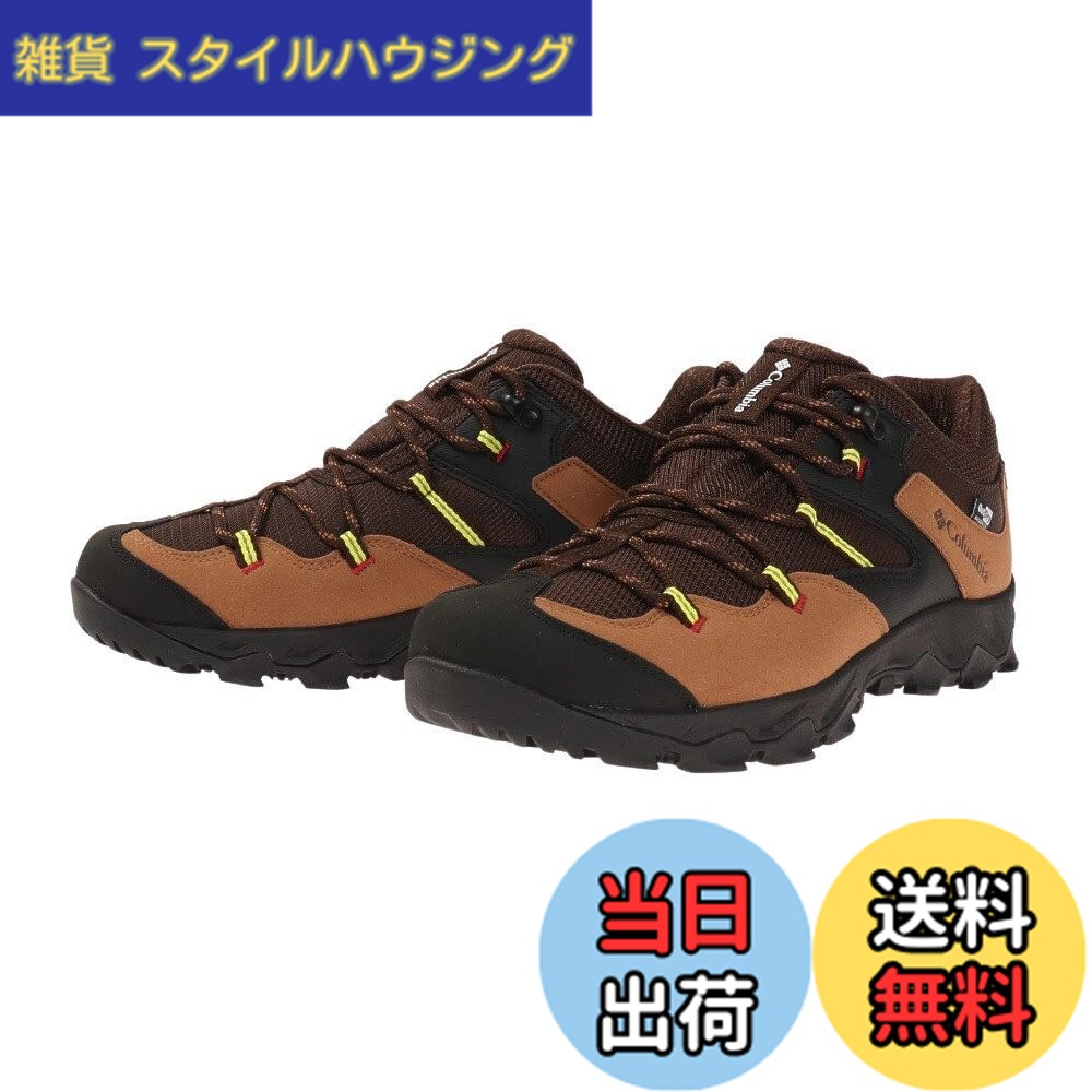 【貨物輸送無料】[Columbia] メンズ セイ赤ちょうちん ファイブ ファースト アウト素っ気ない SABER V LO OUTDRY 010 black bold orange 色：ベージュ、大いさ：25.0 糎