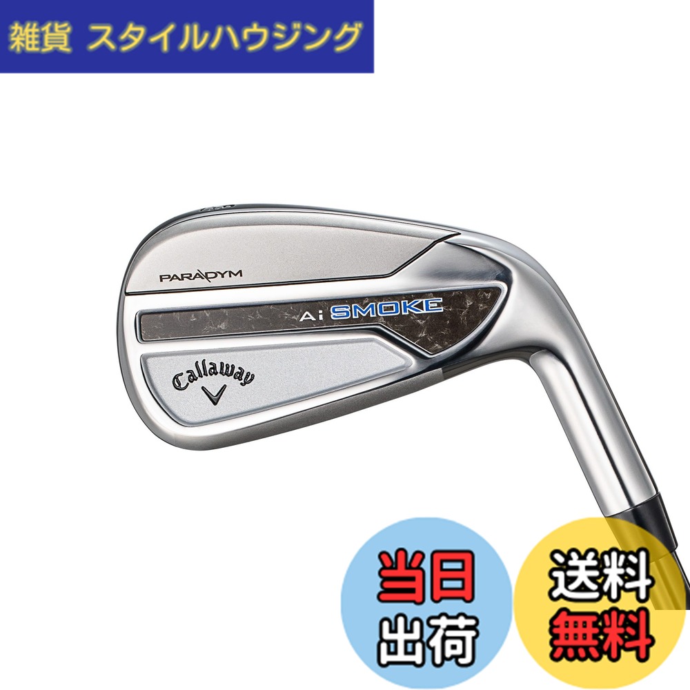 【貨物輸送無料】キャロウェイ(Callaway) アイアン PARADYM Ai SMOKE IRONS メンズ 色：しろがね色、大きさ：無償性大きさ
