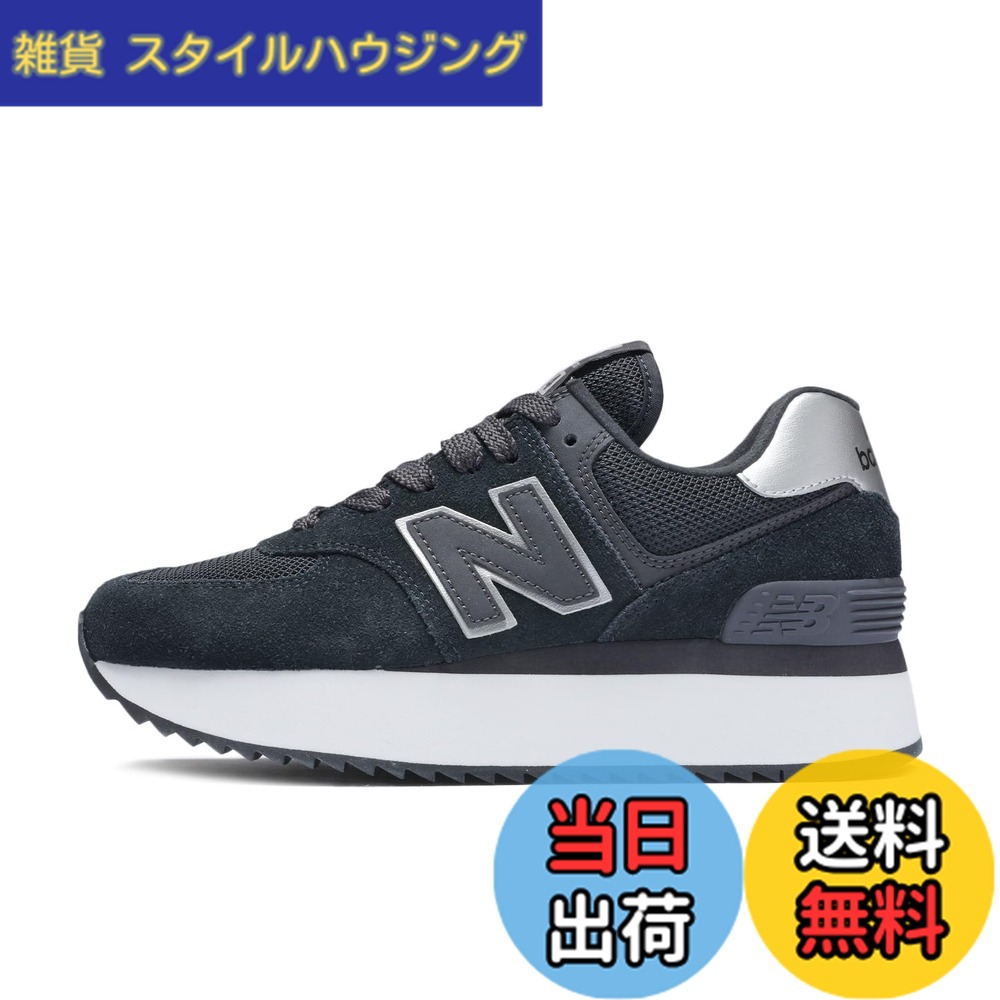 【送料無料】[ニューバランス] レディース 574 旧モデル 厚底スニーカー WL574Z 色：NJ(BLACK)、サイズ：22.5 cm B｜雑貨　スタイルハウジング