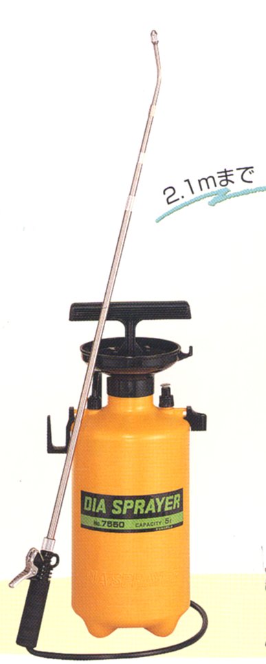 ダイヤスプレー全自動式噴霧器　　５Ｌ用単頭式伸縮ノズル　＃７５５０