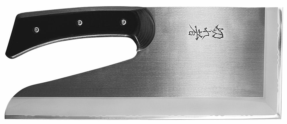 豊稔 切れ者ステン金II別型麺切庖丁(庖丁布ケース無) 330mm A−0020|ハウジングサポートプラザ