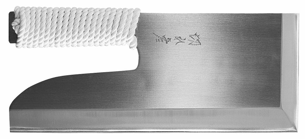 豊稔　切れ者麺切庖丁（庖丁布ケース無）　３００ｍｍ　Ａ－１０１２