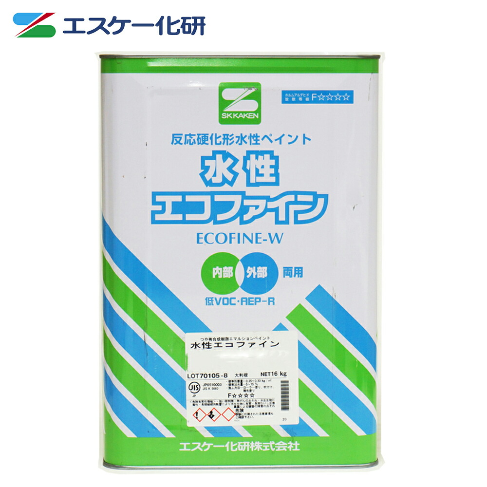 楽天市場】送料無料！セラミクリーン 16kg 白/淡彩色【メーカー直送便/代引不可】エスケー化研 外壁 塗料 : PROST楽天市場店