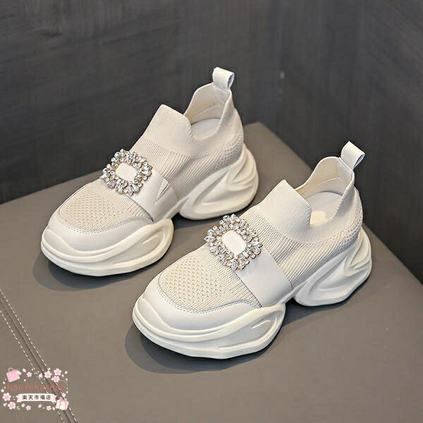 platform Sneakers Bijou Sneakers Bijou Women's Black Sneakers Bijou Crystal Buckle Sneakers Stylish