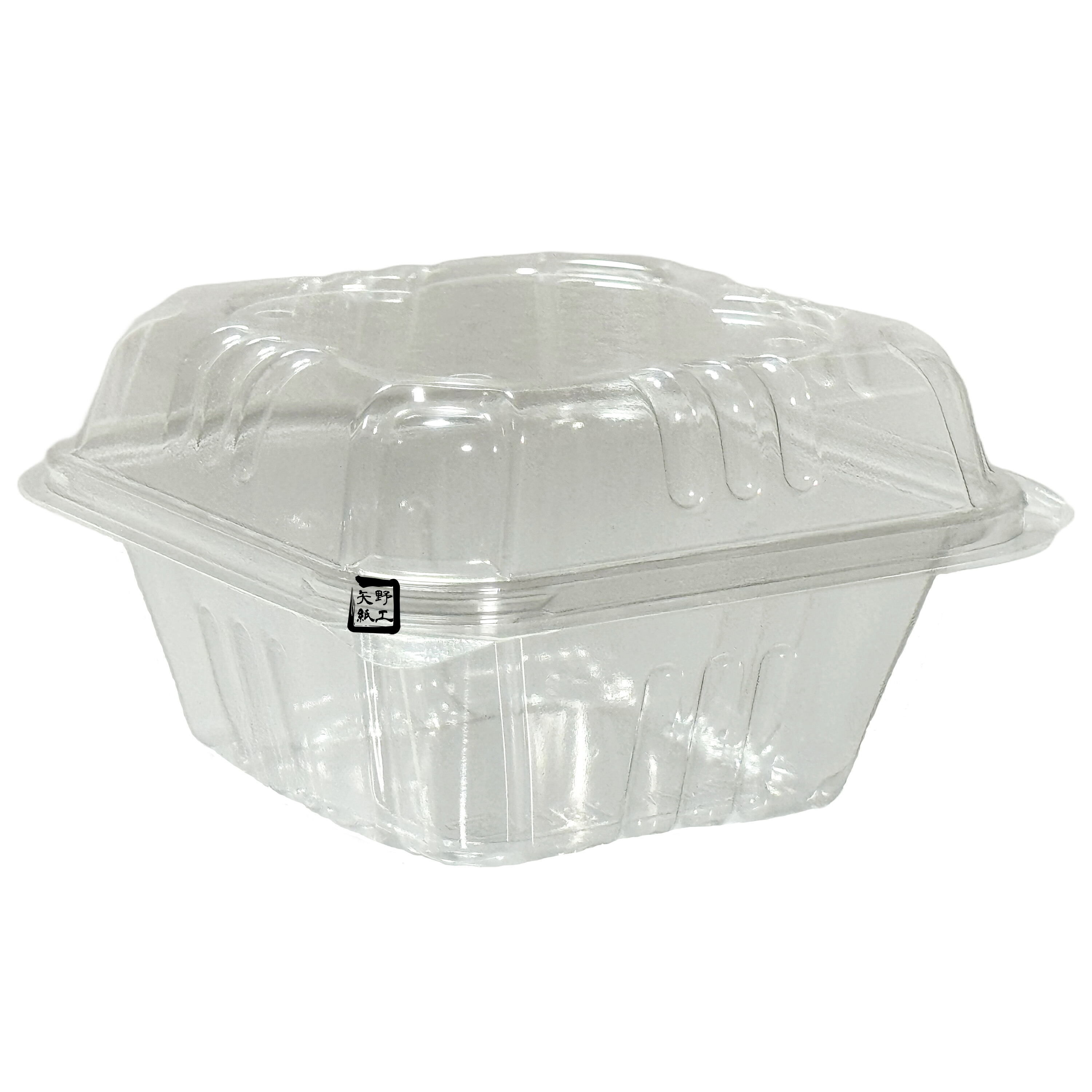ミニトマト用パック ミニパック クロバー180 103×103×59mm 4H 嵌合 1ケース1500枚入り 203237 信和