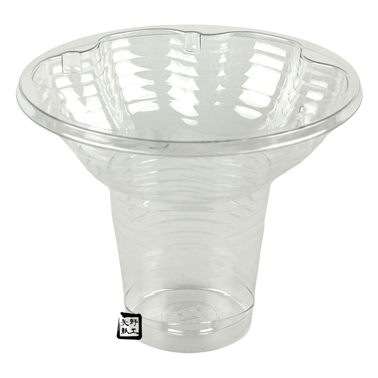 【屋号必須】かき氷カップ プチフラワーカップ PET SB クリア 1ケース600個入り トーカン