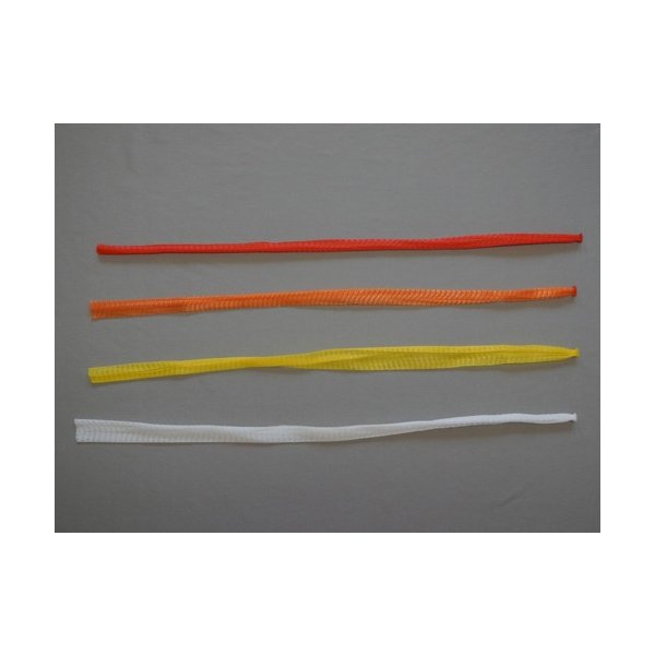 棒ネット WLタイプ 折巾28cm 長さ40cm 赤/黄/オレンジ/白/茶 みかん・じゃがいも・玉ねぎ用 1ケース5000本入 信和