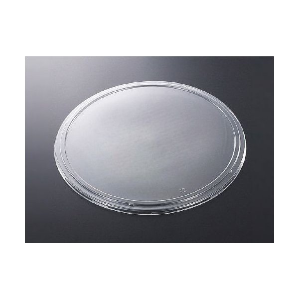 【屋号必須】中央化学 寿司用容器 DX丸桶60 防曇蓋L 401φ×16mm 1ケース80枚入り
