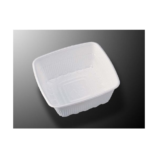 【屋号必須】中央化学 弁当容器 CFランチBOX-1 身 156×156×58mm 1ケース800枚入り|包材の蔵 店
