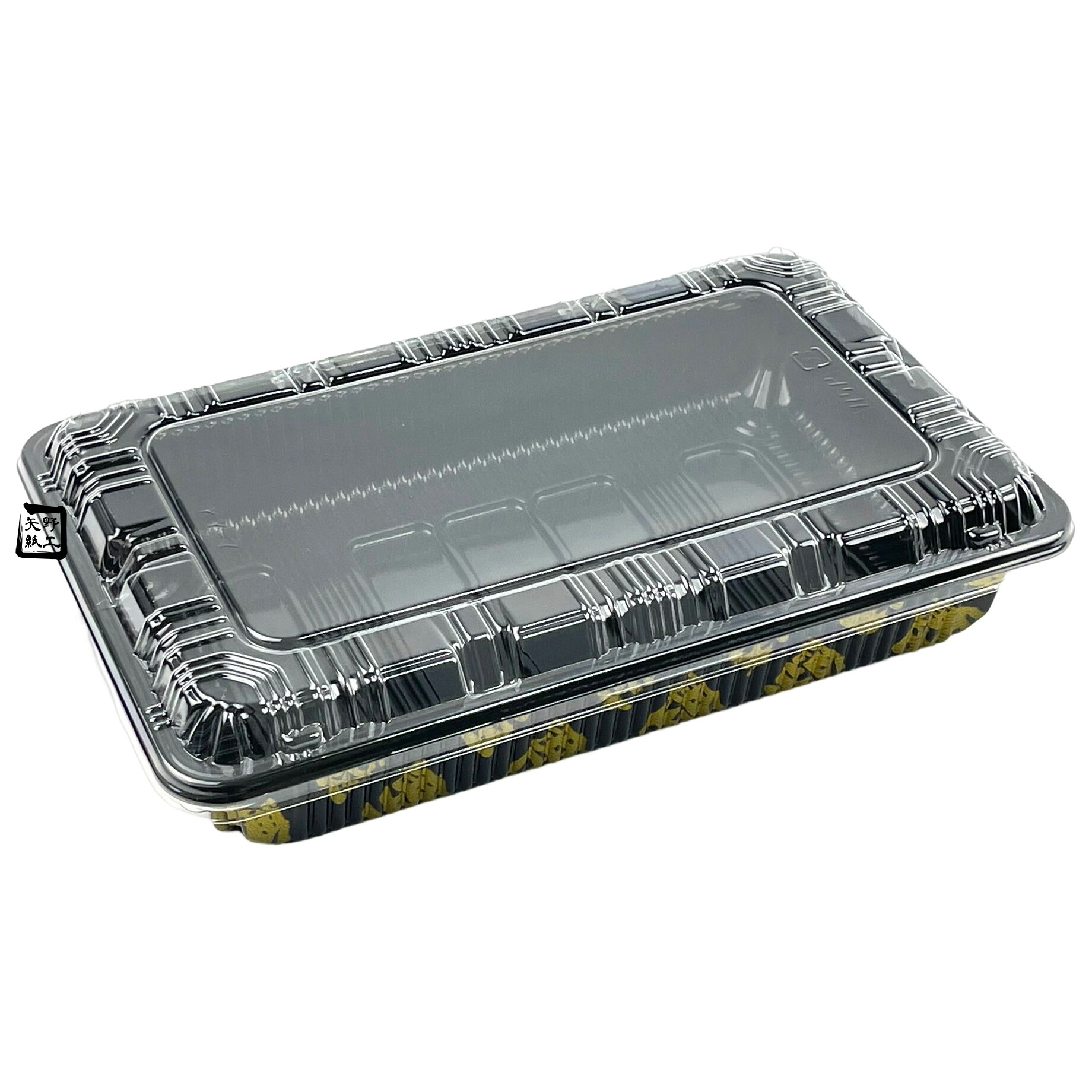 【屋号至要たる】弁当入れもの 中仕切り皆無 KY-7 肴 208×131×34粍 KY-7盛嵌合蓋仕掛ける 1仕掛ける各1800枚入 北原産業