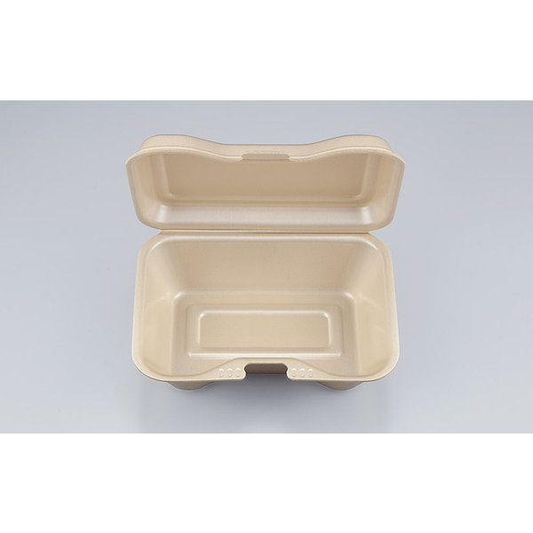 【屋号必須】シーピー化成 PSP弁当容器 VK-610 キャメル 183×135×46mm 1ケース400枚入