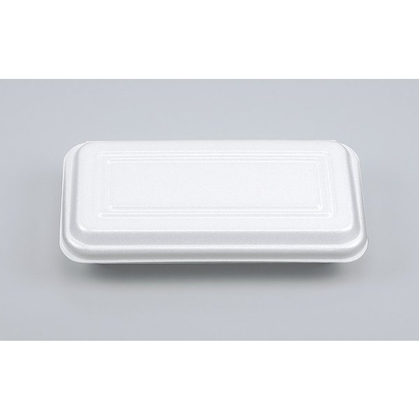 【屋号至要たる】シーピー化成 PSP弁当入れもの VK-65 無地 折蓋 194×96×28粍 1入れもの1200枚入