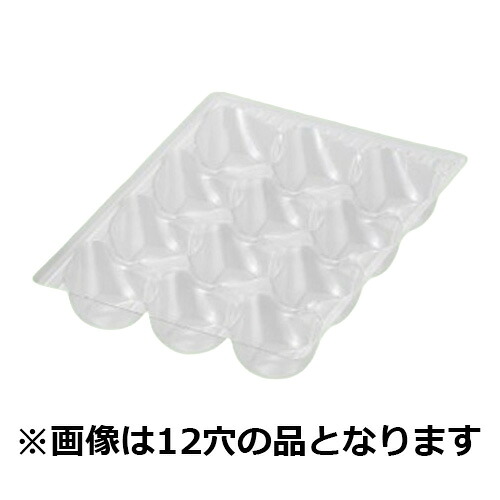 【屋号必須】イチゴ用ホールトレー ESベリー本体 15穴 透明 167×237mm 1ケース1000枚入り いちご用/トレイ 39,451円