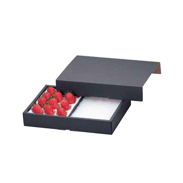 【屋号至要たる】いちご箱 L-446 オランダ苺座布団用 2P 355×245×60粍 1容れもの50枚 ヤマニパッケージ オランダ苺用/ダンボール