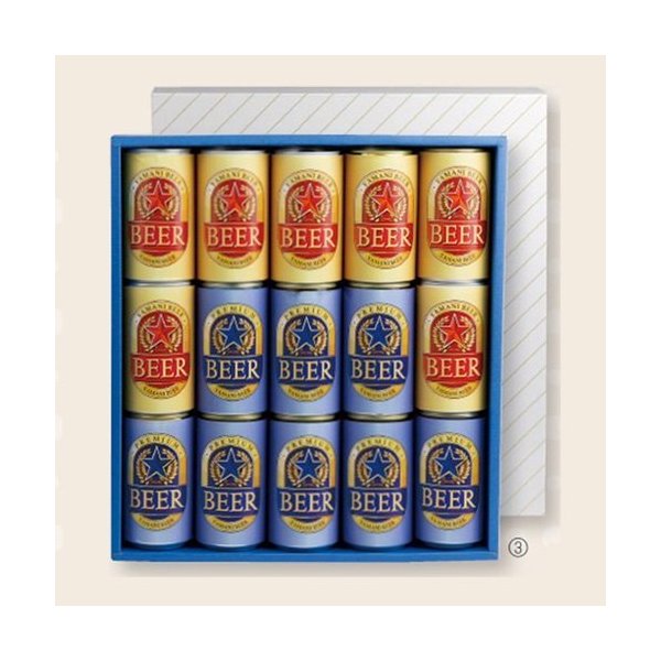 【屋号必須】缶ビール箱 K-53 缶ビール 15本 360×330×65mm 1ケース50枚入 ヤマニパッケージ|包材の蔵 店