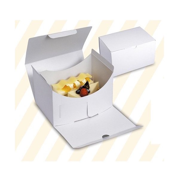 【屋号必須】ケーキ箱 20-511 サービス組立110 保冷F付 #5 150×105×110mm 1ケース400枚入 ヤマニパッケージ