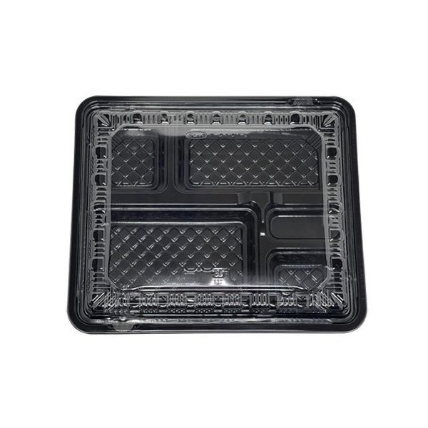 【屋号至要たる】弁当入れもの CY-2-2 黒 本体蓋仕掛ける 240×202×34粍 1入れもの400枚入 CP520505 エフピコチューパ
