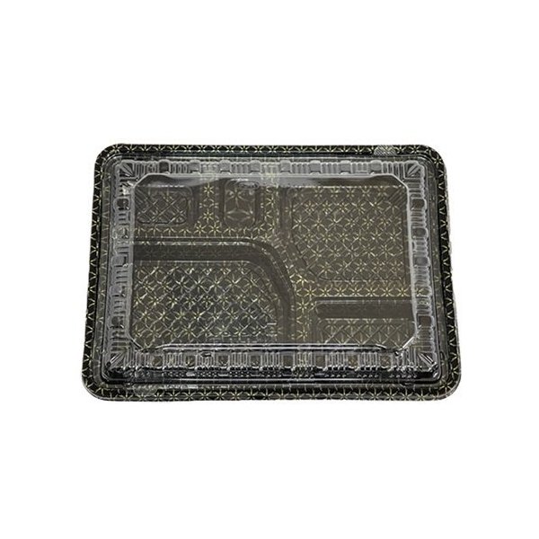 【屋号必須】弁当容器 CY-3-1 花松葉 本体蓋セット 264×197×35mm 1ケース400枚入 CP520512 エフピコチューパ