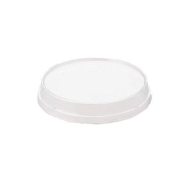 【屋号必須】ロールシフォンカップ 白無地・シルキー対応 ロールカップ用PET蓋 175φ×26mm 1ケース300枚入