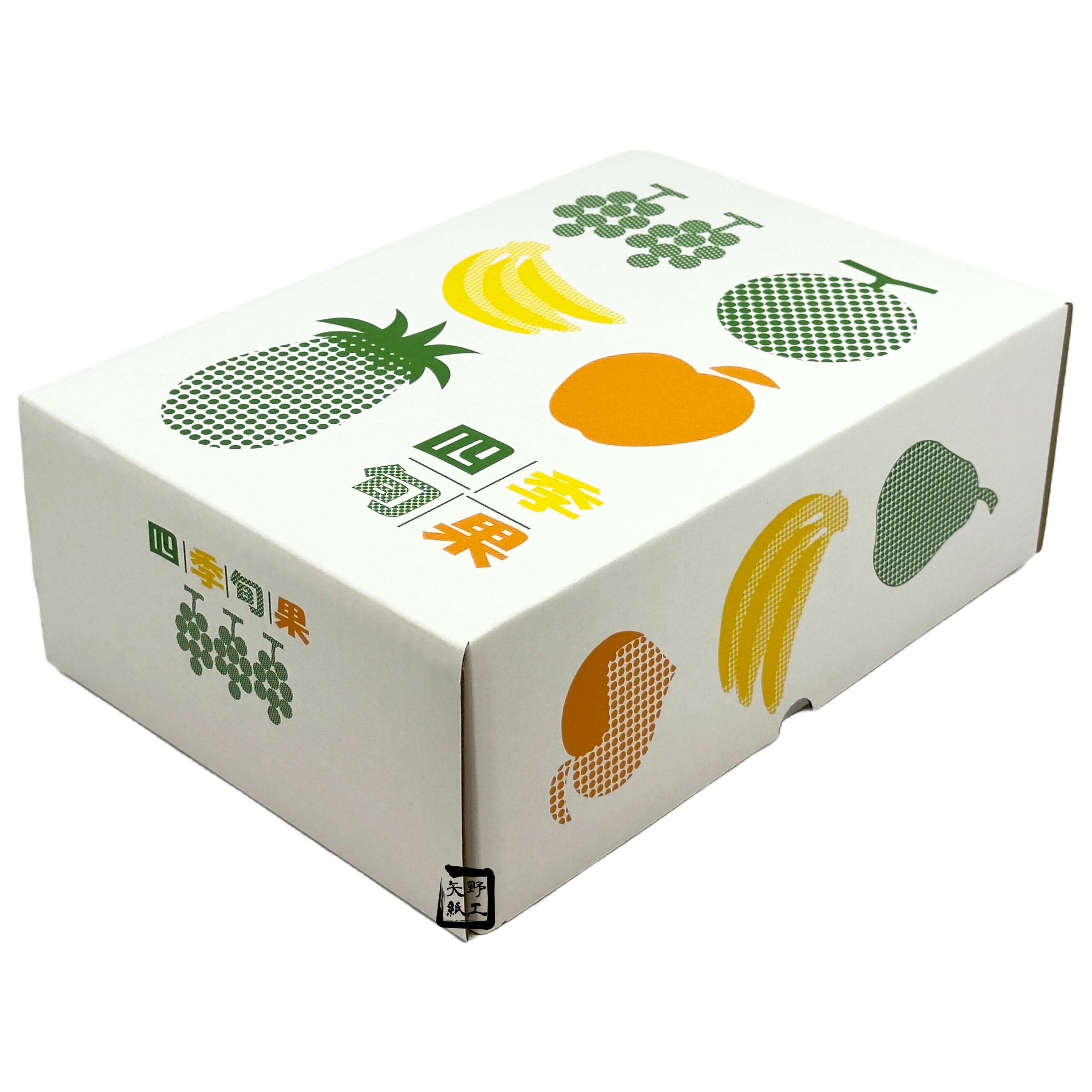 フルーツ用ギフト箱 四季旬果BOX S 223(220)×316(295)×115(110)mm 1ケース40枚入 601050 信和