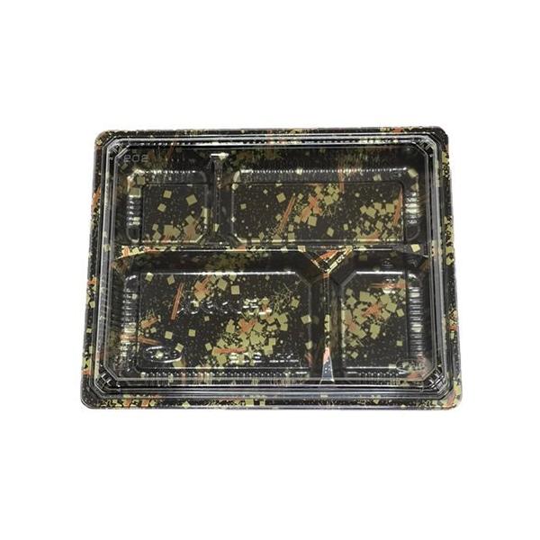 【屋号必須】弁当容器 松花堂 202 金流 本体蓋セット 238×189×31mm 1ケース400枚入 エフピコチューパ