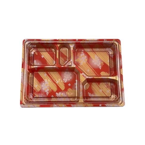 【屋号必須】弁当容器 松花堂 203 よしの 本体蓋セット 270×187×31mm 1ケース400枚入 エフピコチューパ