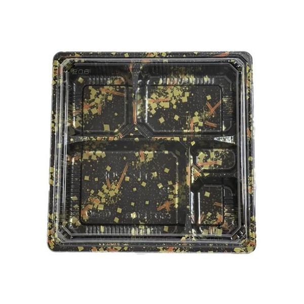 【屋号必須】弁当容器 松花堂 206 金流 本体蓋セット 205×205×31mm 1ケース600枚入 エフピコチューパ