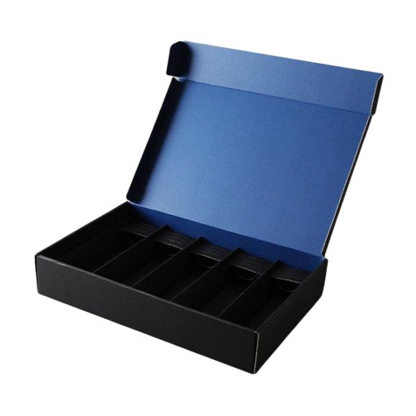 【屋号必須】ビール箱 セレクトギフト缶10瓶5 黒/青 1セット40枚入 394×251×72mm 0009-014-00 和気