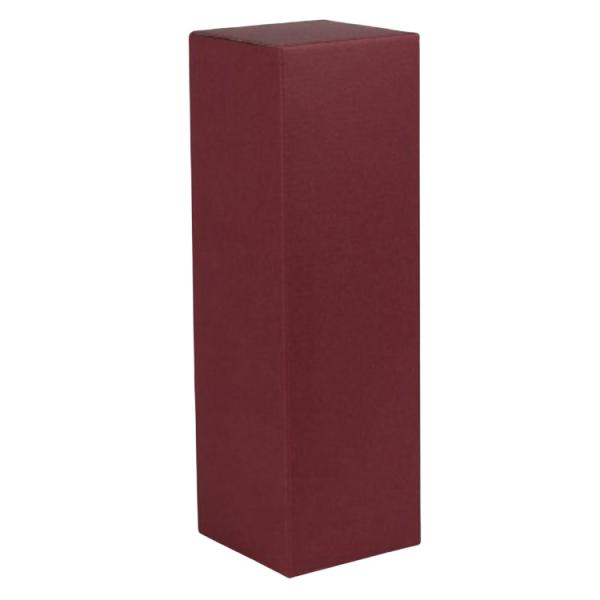 【屋号必須】日本酒・焼酎用ギフト箱 K-1469-2 花より 720ml エンジ 太1本 88×88×280mm 1ケース200枚入 ヤマニパッケージ|包材の蔵 店