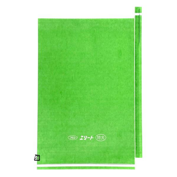 ぶどう袋 果実袋 フクユーニューエリートソフト 特大 Y 新グリーン 緑 止め金付 220×320mm 1ケース3000枚入 16356106 福友産業 フクユー ぶどう用