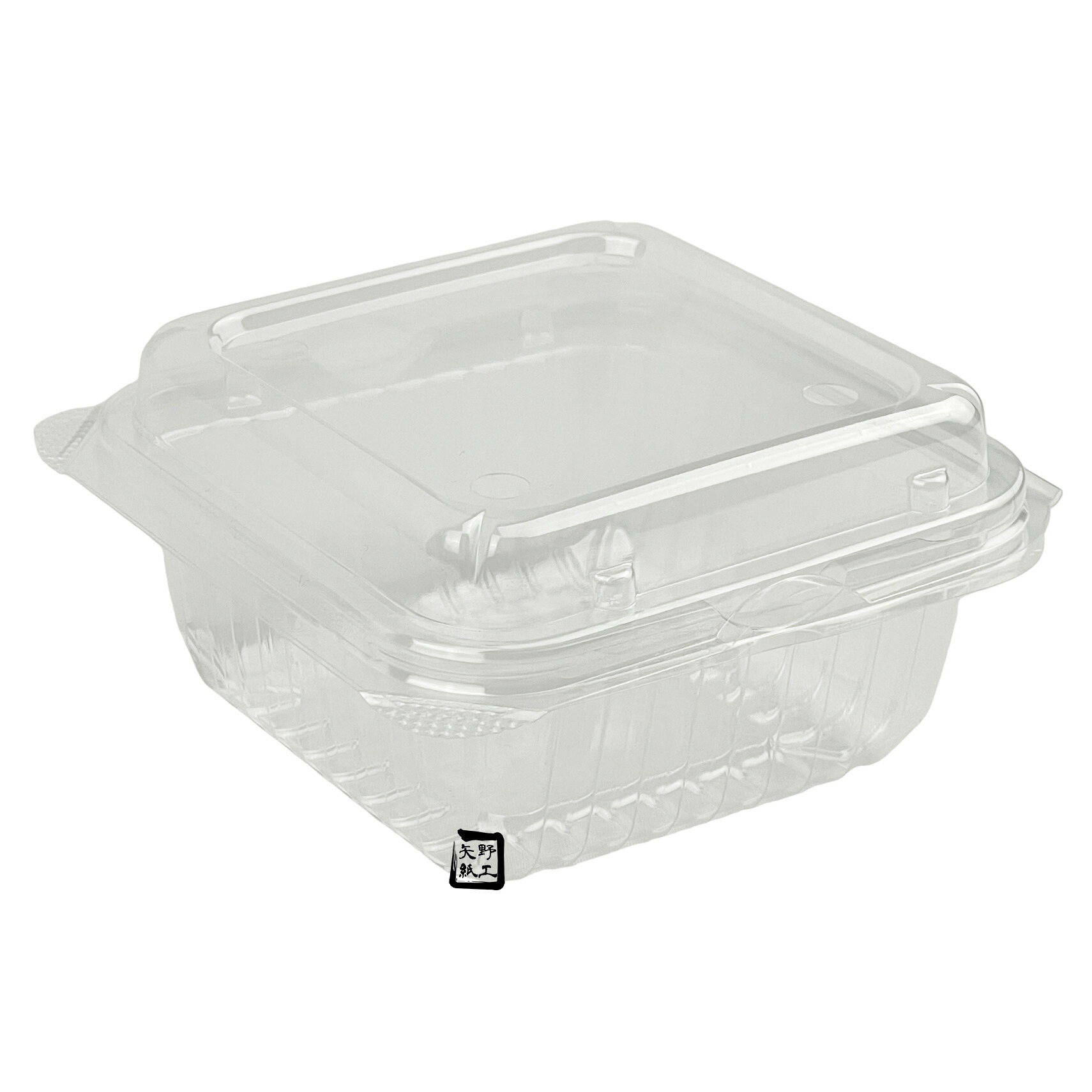 【屋号必須】OP-200S 穴有 117×120×44/13(57)mm 約200g 1ケース1000枚入り デンカポリマー ミニトマト・チェリー用パック