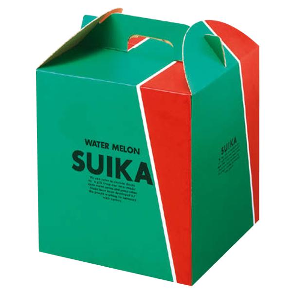 【屋号必須】スイカ箱 スイカキャリー 特大 255×255×360mm 1ケース50枚入 AA0205 オリカ