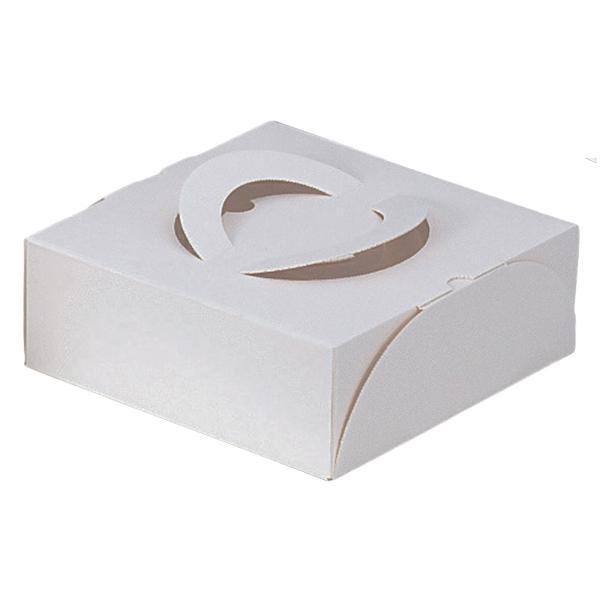 【屋号必須】デコレーションケーキ箱 DE-74 エコガトー 6号 220×220×80mm 1ケース100枚入 ヤマニパッケージ