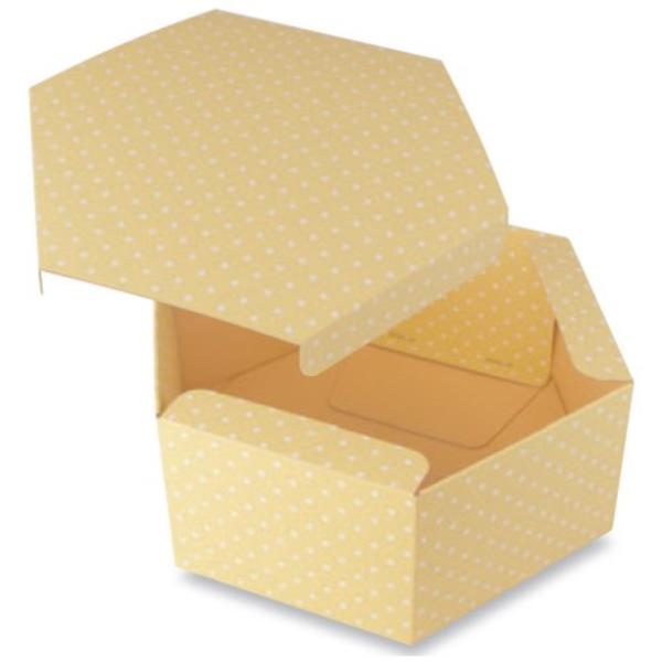 【屋号必須】フルーツ用ギフト箱 L-2327 エグザBOX イエロー 285×250×110mm 1ケース100枚入り ヤマニパッケージ
