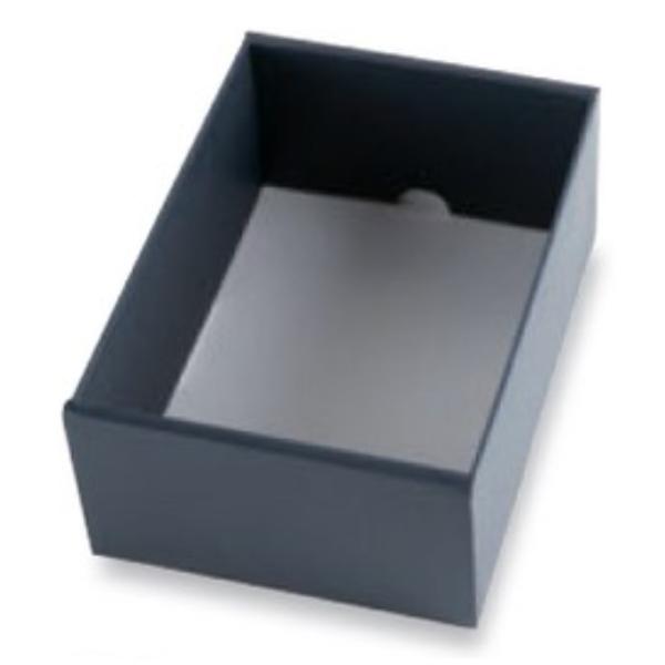 【屋号必須】ロイヤルBOX対応内箱 L-2431 ロイヤルハーフ 身 黒 155&times;210&times;90mm 1ケース100枚入り ヤマニパッケージ｜包材の蔵　店