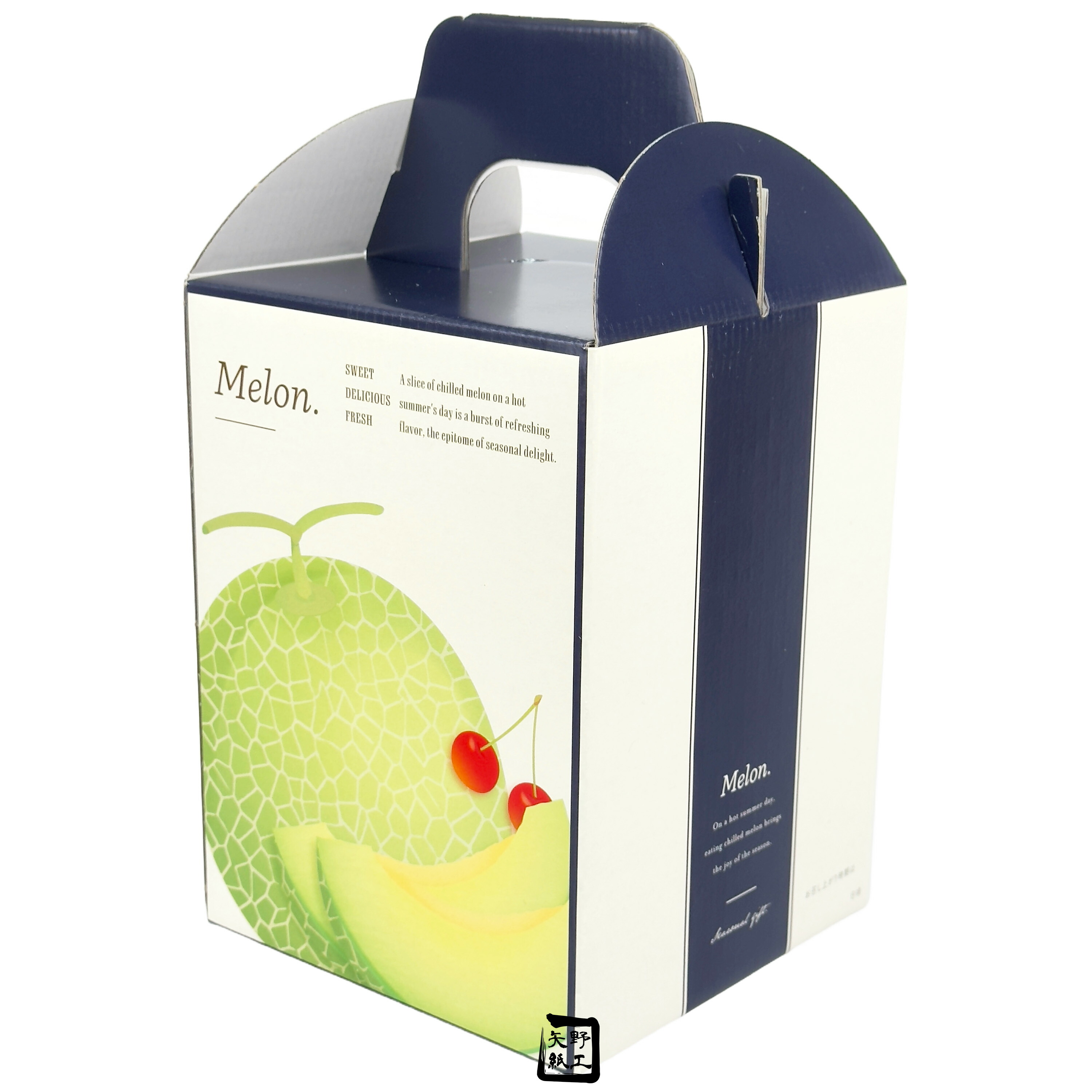 メロン 楽天市場】メロン箱 スイートメロン2個用 300×150×275mm 1ケース