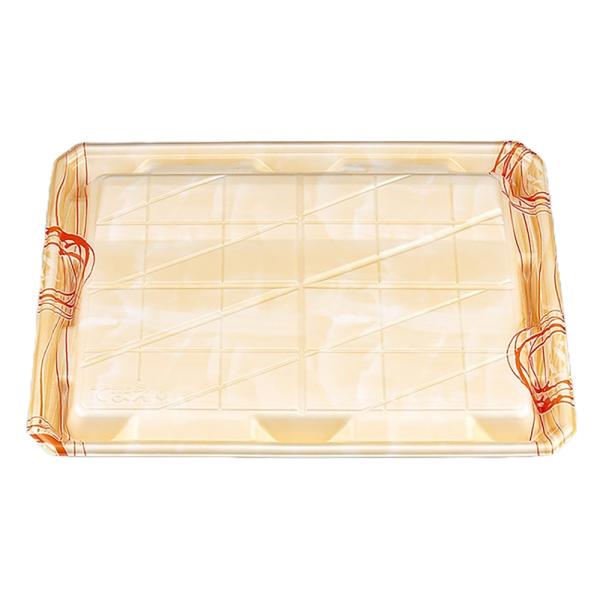 【屋号必須】発泡トレー SFニック 32-24W ゆうすい薄橙 本体 318×238×18mm 1ケース300枚入 シーピー化成 精肉用
