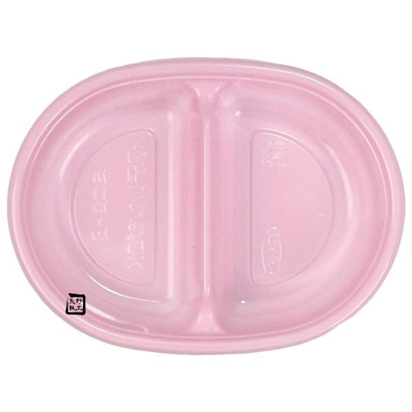 【屋号必須】ミニ弁当容器 ミニ-2-B いちご フラワー嵌合蓋セット 166&times;124&times;35mm 1セット各800枚入 エフピコチューパ｜包材の蔵　店