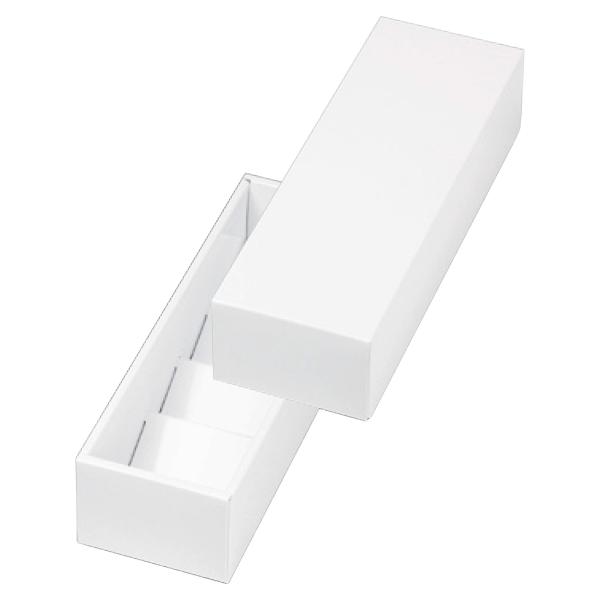 【屋号必須】洋菓子焼き菓子用ギフト箱 20-1961 グロスホワイトBOX65 5ヶ 81×265×65mm 1ケース100枚入 ヤマニパッケージ|包材の蔵 店