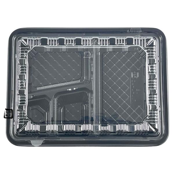 【屋号必須】弁当容器 CY-1-1 黒(L) 本体蓋セット 232×172×33mm 1セット600枚入 CP570686 CP570698 エフピコチューパ