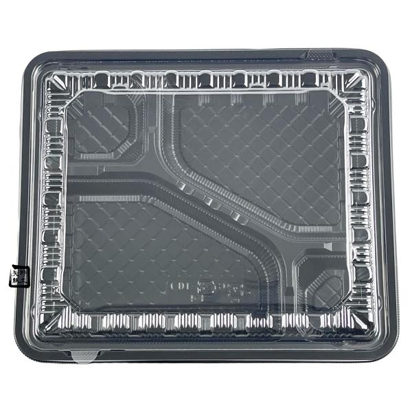【屋号至要たる】弁当入れもの CY-2-1 黒(L) 本体蓋仕掛ける 240×202×33粍 1仕掛ける600枚入 CP570679 CP570699 エフピコチューパ