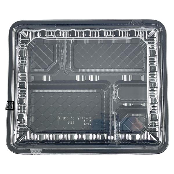 【屋号至要たる】弁当入れもの CY-2-2 黒(L) 本体蓋仕掛ける 240×202×33粍 1仕掛ける600枚入 CP570687 CP570699 エフピコチューパ