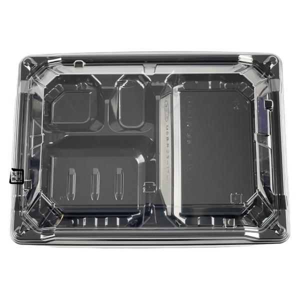 【屋号至要たる】弁当入れもの MS角弁 23-17-1 黒 澄み切った蓋仕掛ける 234×170×33粍 1仕掛ける各600枚入 エフピコチューパ キッチン用品・食器・調理器具-食器・カトラリー・グラス