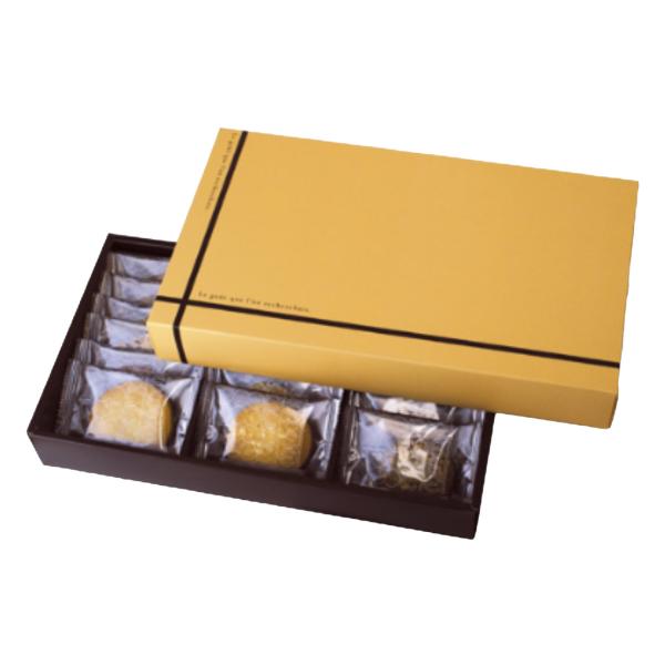 【屋号必須】20-462C フールセックギフト 大 クリーム 323×187×47mm 1ケース50枚入 ヤマニパッケージ 洋菓子焼き菓子ギフト箱